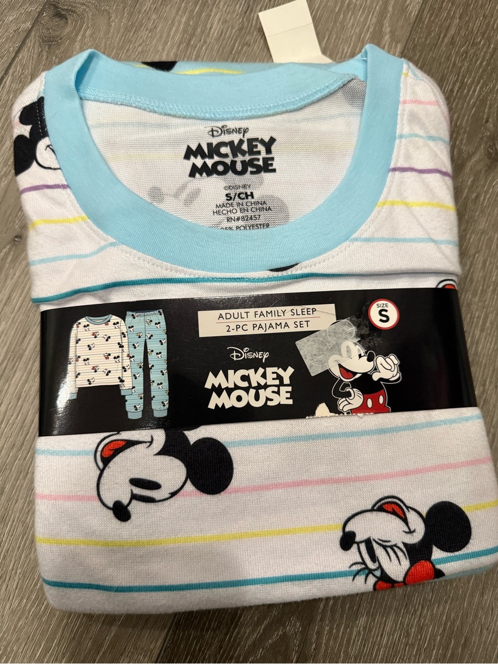 New Mickey Mouse Adult PJ Set (SMALL)